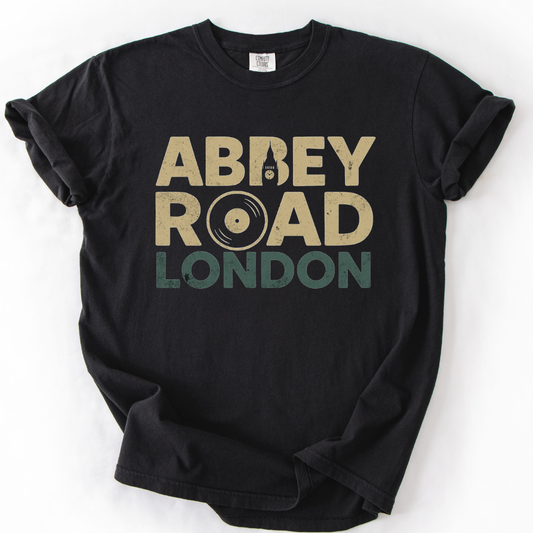 Abbey Road London - Comfort Colors Relaxed Fit Premium T Shirt