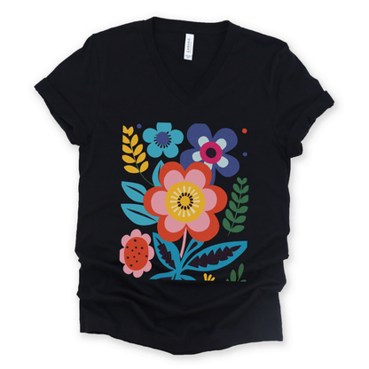 Colour Fantastic - Short Sleeve V-Neck Tee