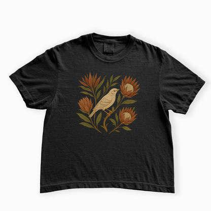 Nature's Chorus - Comfort Colors Boxy Cropped Tee