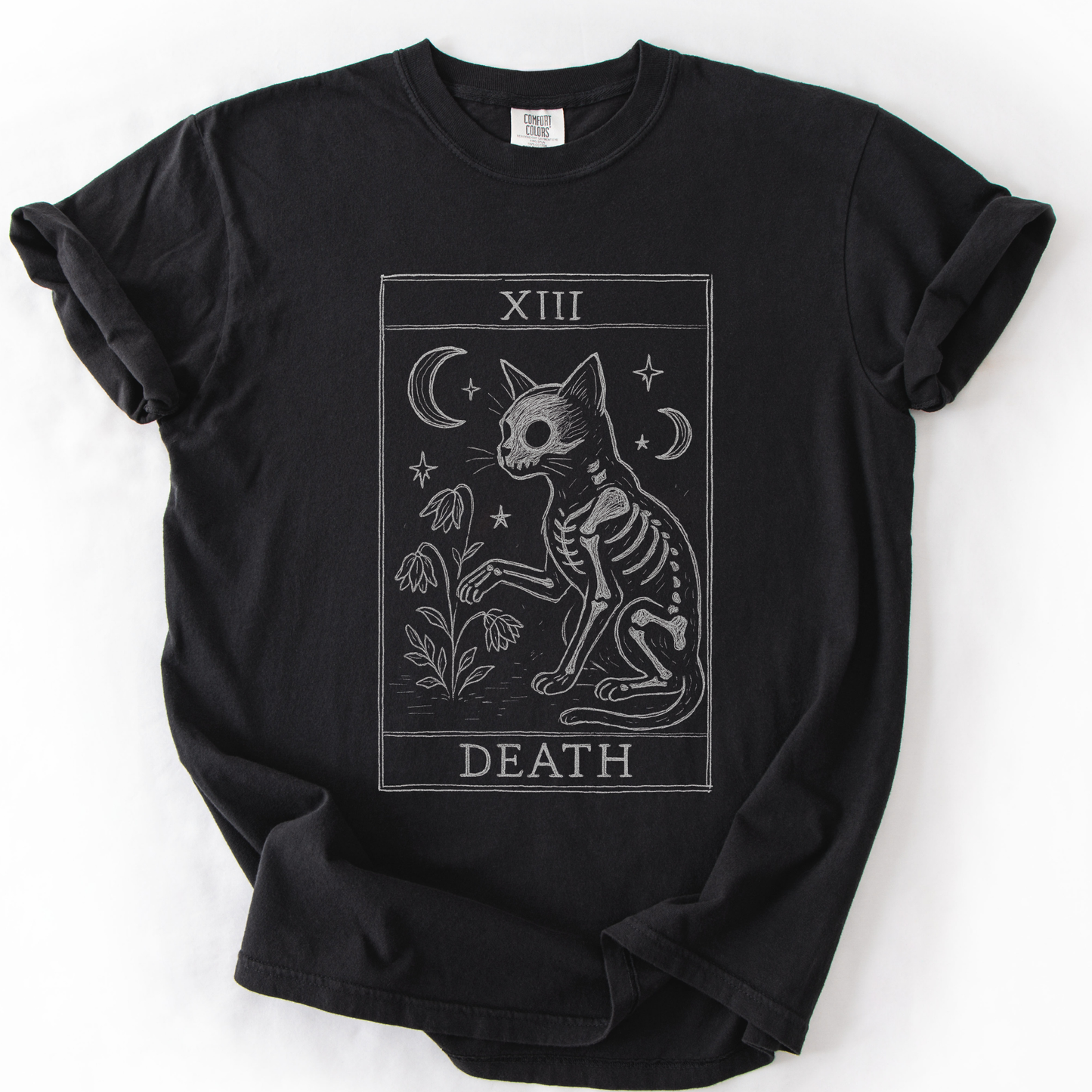 Tarot Card of Death -  Comfort Colors Relaxed Fit Premium T Shirt
