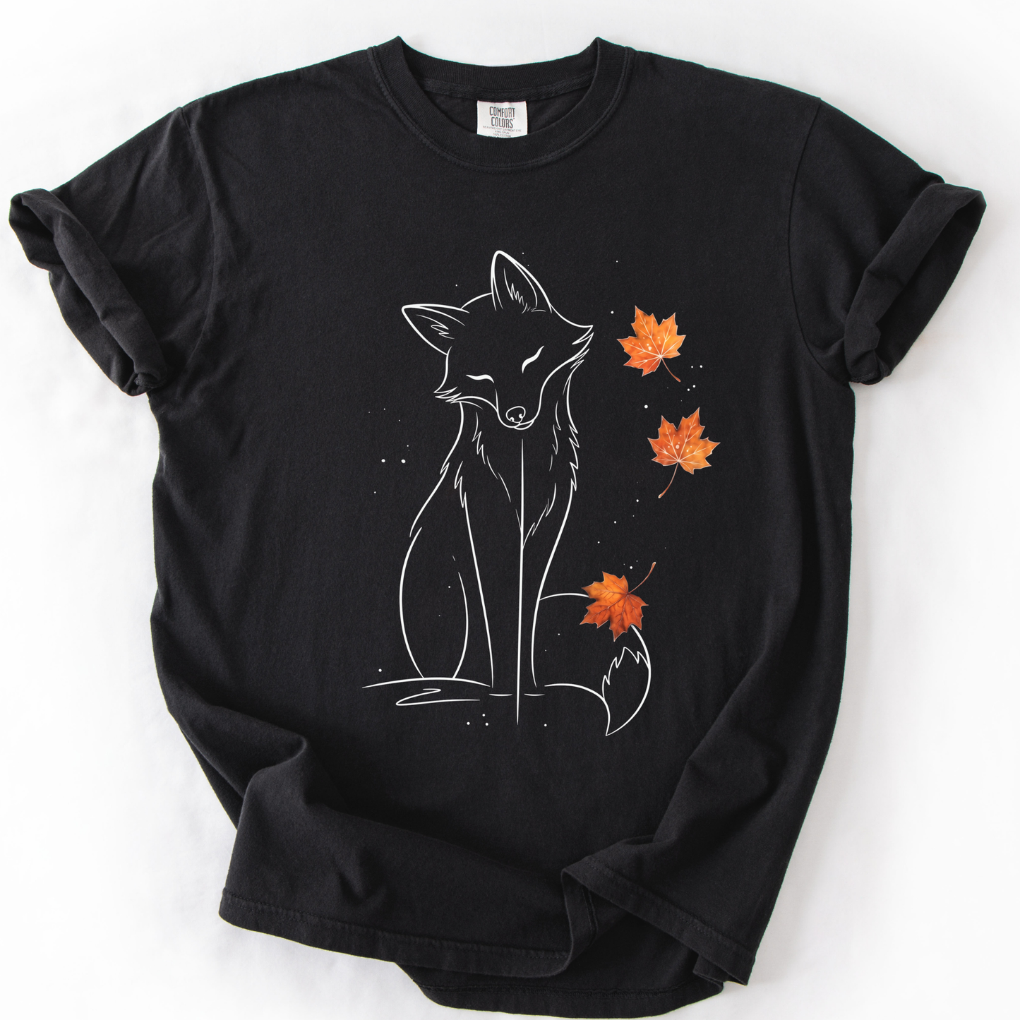 Fox in Fall -  Comfort Colors Relaxed Fit Premium T Shirt
