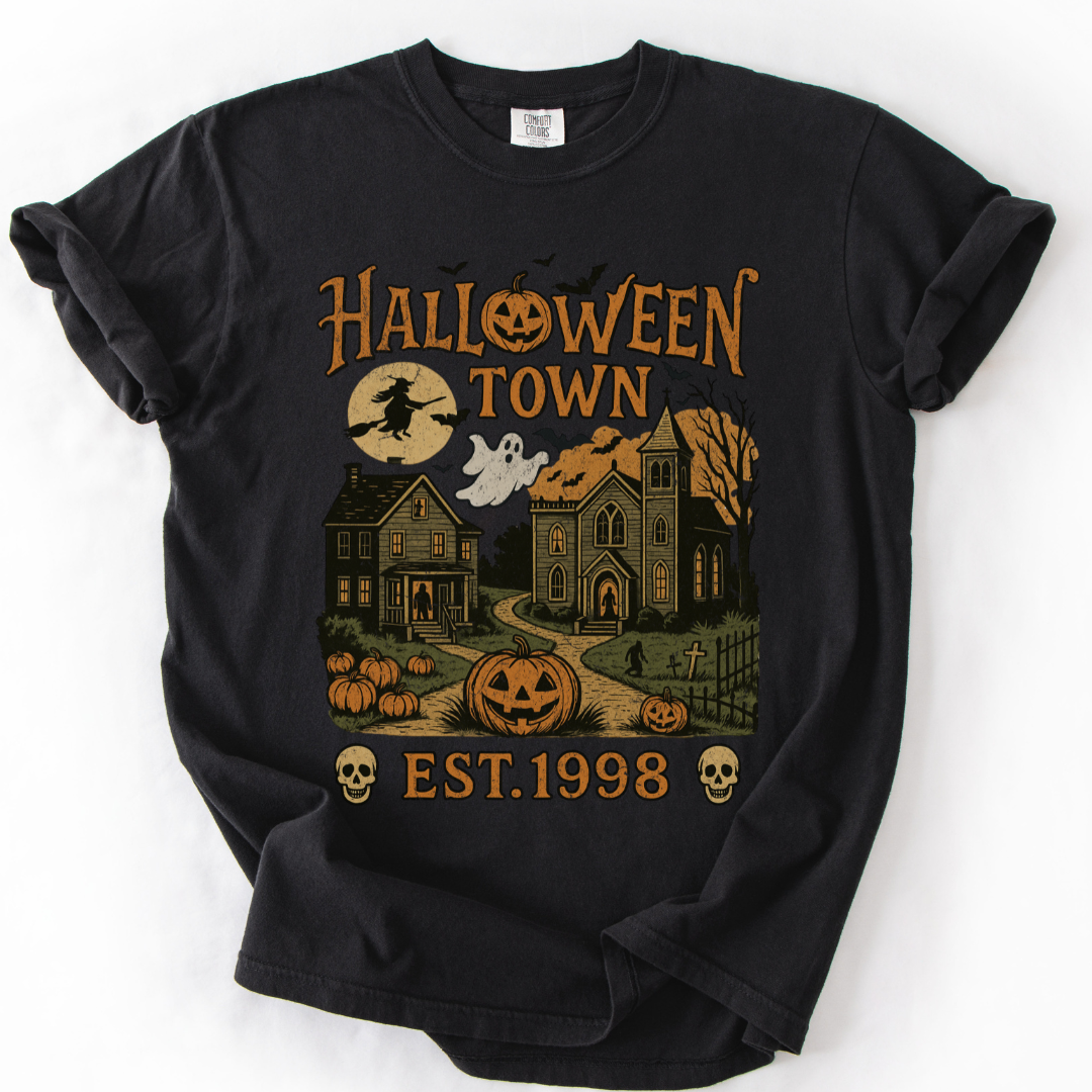 Halloween Town - Comfort Colors Relaxed Fit Premium T Shirt