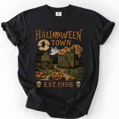 Halloween Town - Comfort Colors Relaxed Fit Premium T Shirt