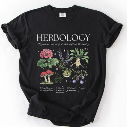 Herbology , Hogwarts School Of Witchcraft & Wizardry - Comfort Colors Relaxed Fit