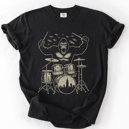King Kong's Drum Solo - Comfort Colors Relaxed Fit Premium T Shirt