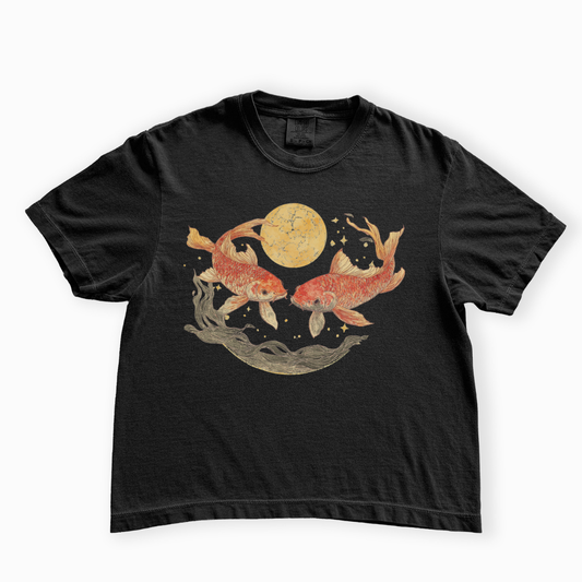 Nocturnal - Comfort Colors Boxy Cropped Tee