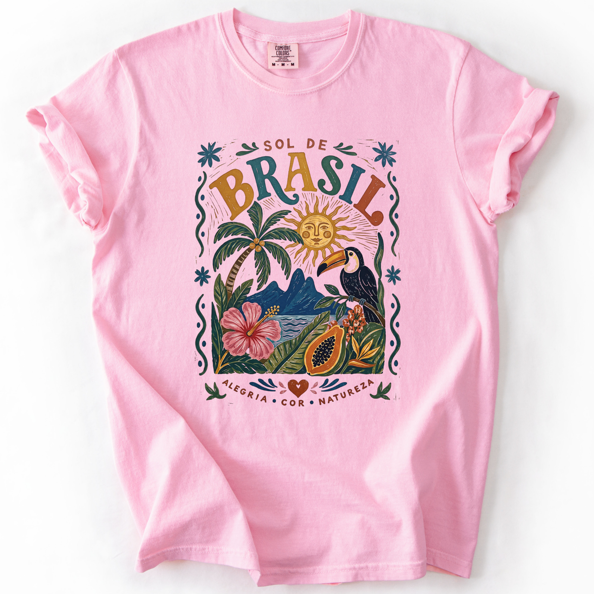 Brazil - Comfort Colors Relaxed Fit Premium T Shirt