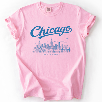 Chicago - Comfort Colors Relaxed Fit Premium T Shirt