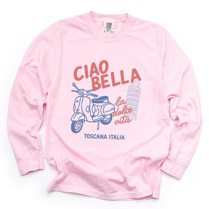 Ciao Bella - Comfort Colors Premium Long Sleeve T Shirt