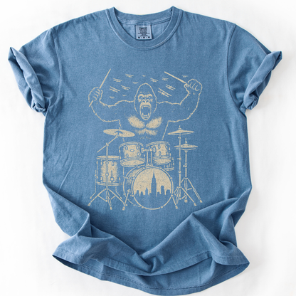 King Kong's Drum Solo - Comfort Colors Relaxed Fit Premium T Shirt