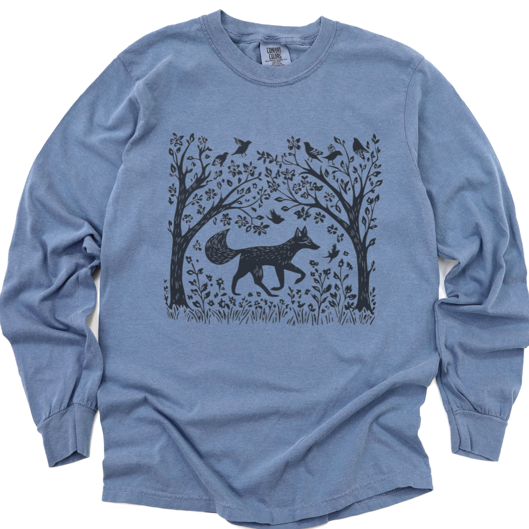 Foxtrot - Comfort Colors Long Sleeve Premium T Shirt