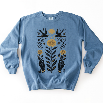 Sanctum Botanica - Comfort Colors Premium Heavyweight Sweatshirt