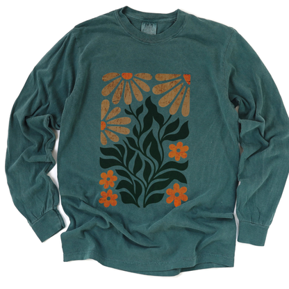 Wildlight Flora - Comfort Colors Premium Long Sleeve T Shirt