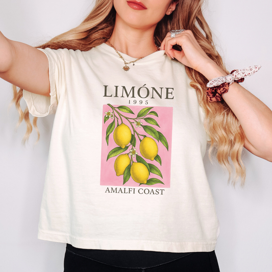Limone 1995 - Comfort Colors Boxy Cropped Tee