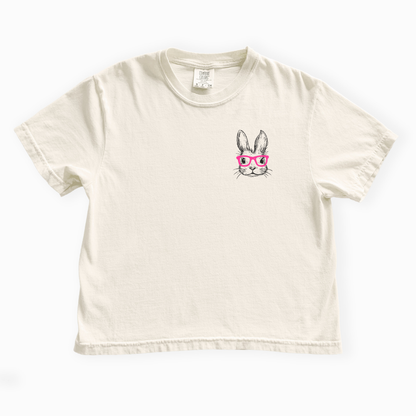 Bunny - Comfort Colors Boxy Cropped Tee
