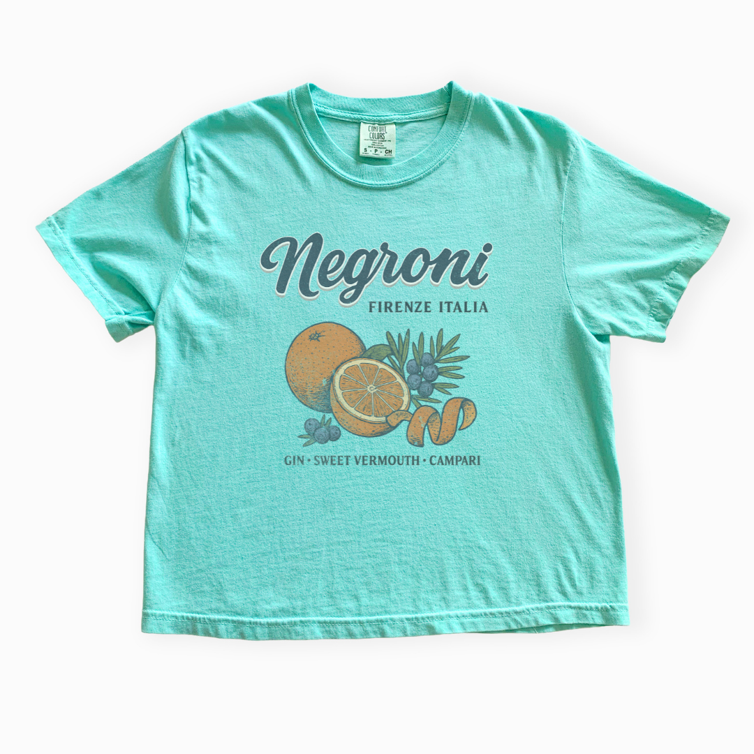 Negroni - Comfort Colors Boxy Cropped Tee