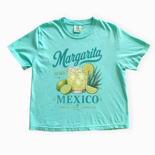 Margarita - Comfort Colors Boxy Cropped Tee