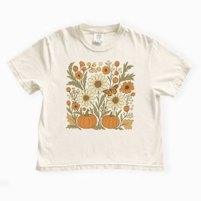 Autumn Harvest - Comfort Colors Boxy Cropped Tee