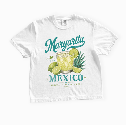 Margarita - Comfort Colors Boxy Cropped Tee