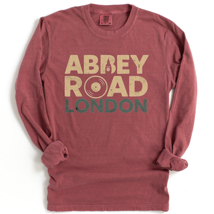 Abbey Road London - Comfort Colors Long Sleeve Premium T Shirt