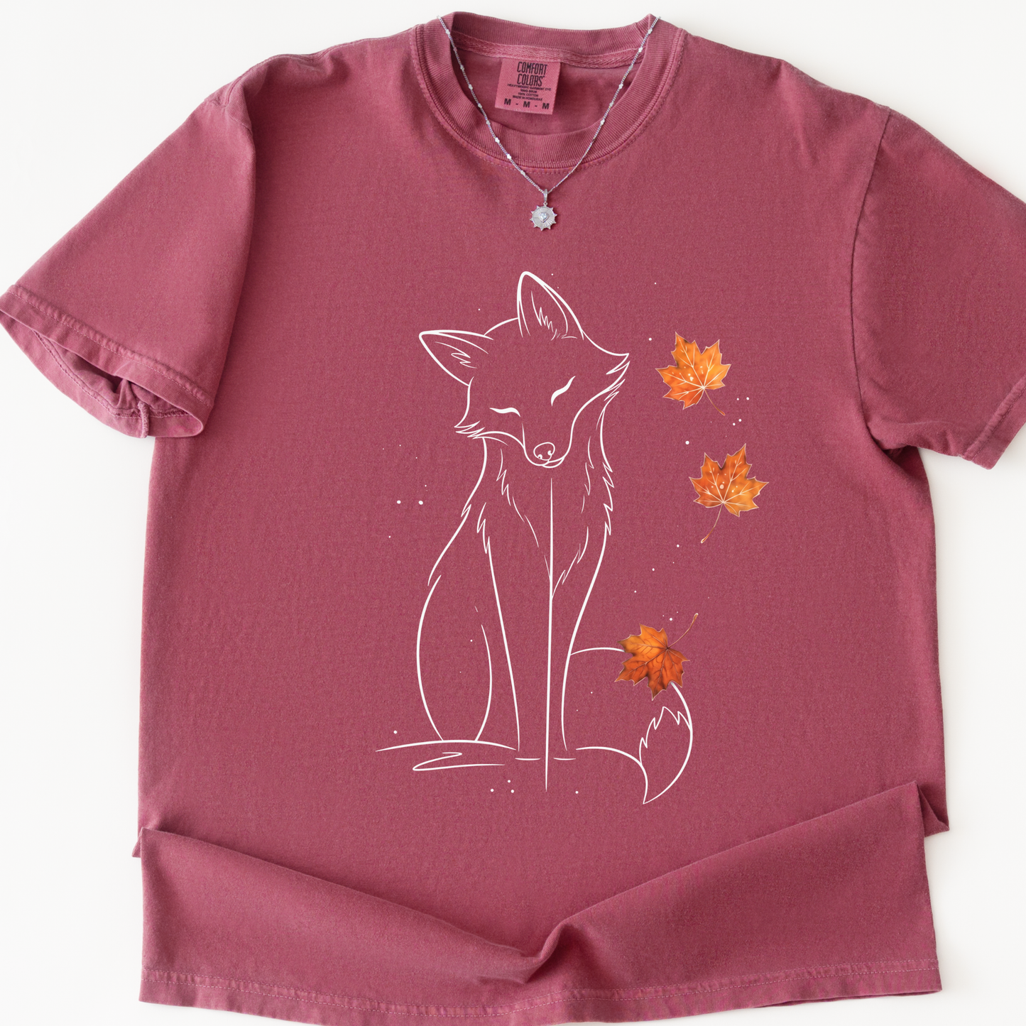 Fox in Fall -  Comfort Colors Relaxed Fit Premium T Shirt
