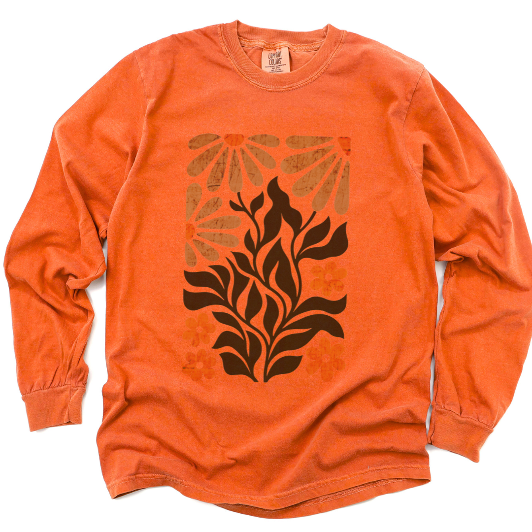 Wildlight Flora - Comfort Colors Premium Long Sleeve T Shirt