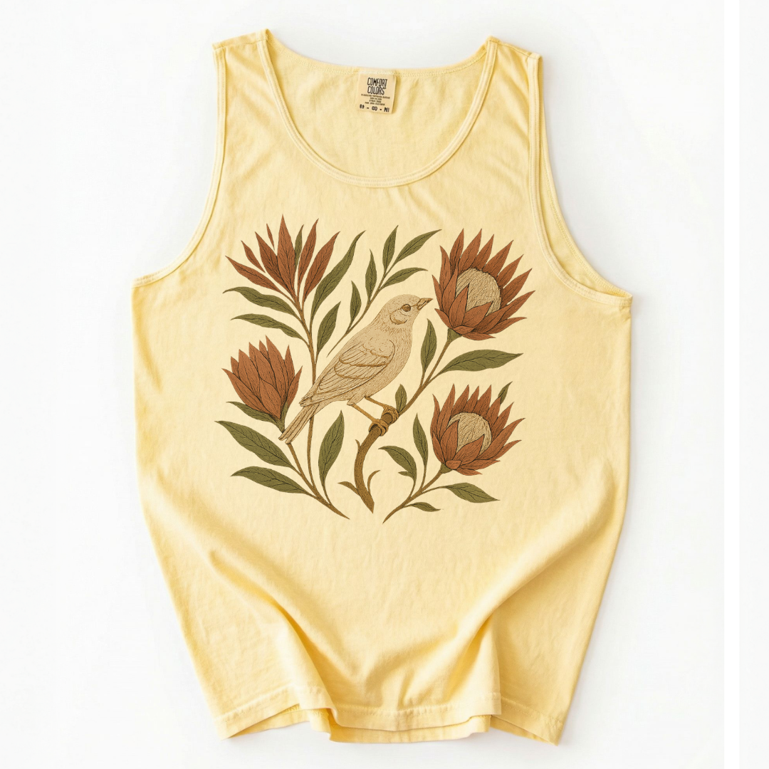 Nature's Chorus - Comfort Colors Premium Tank Top
