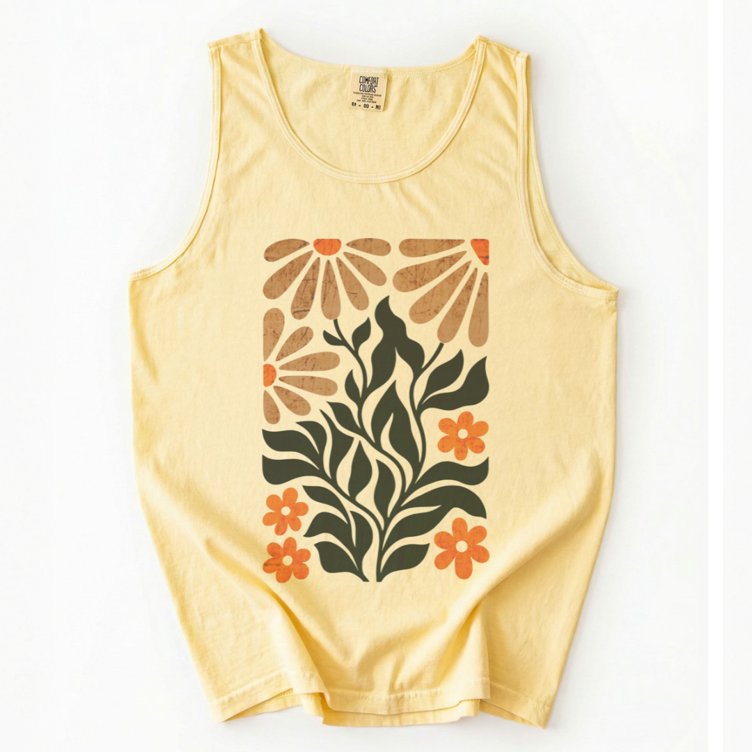 Wildlight Flora - Comfort Colors Premium Tank Top