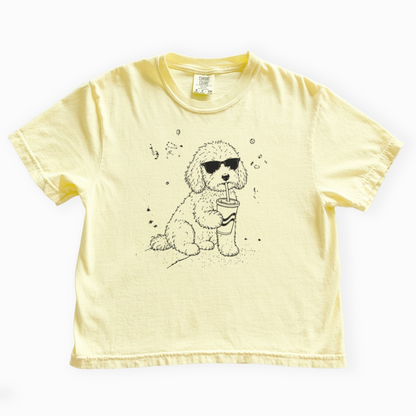 Soda Dog - Comfort Colors Boxy Cropped Tee