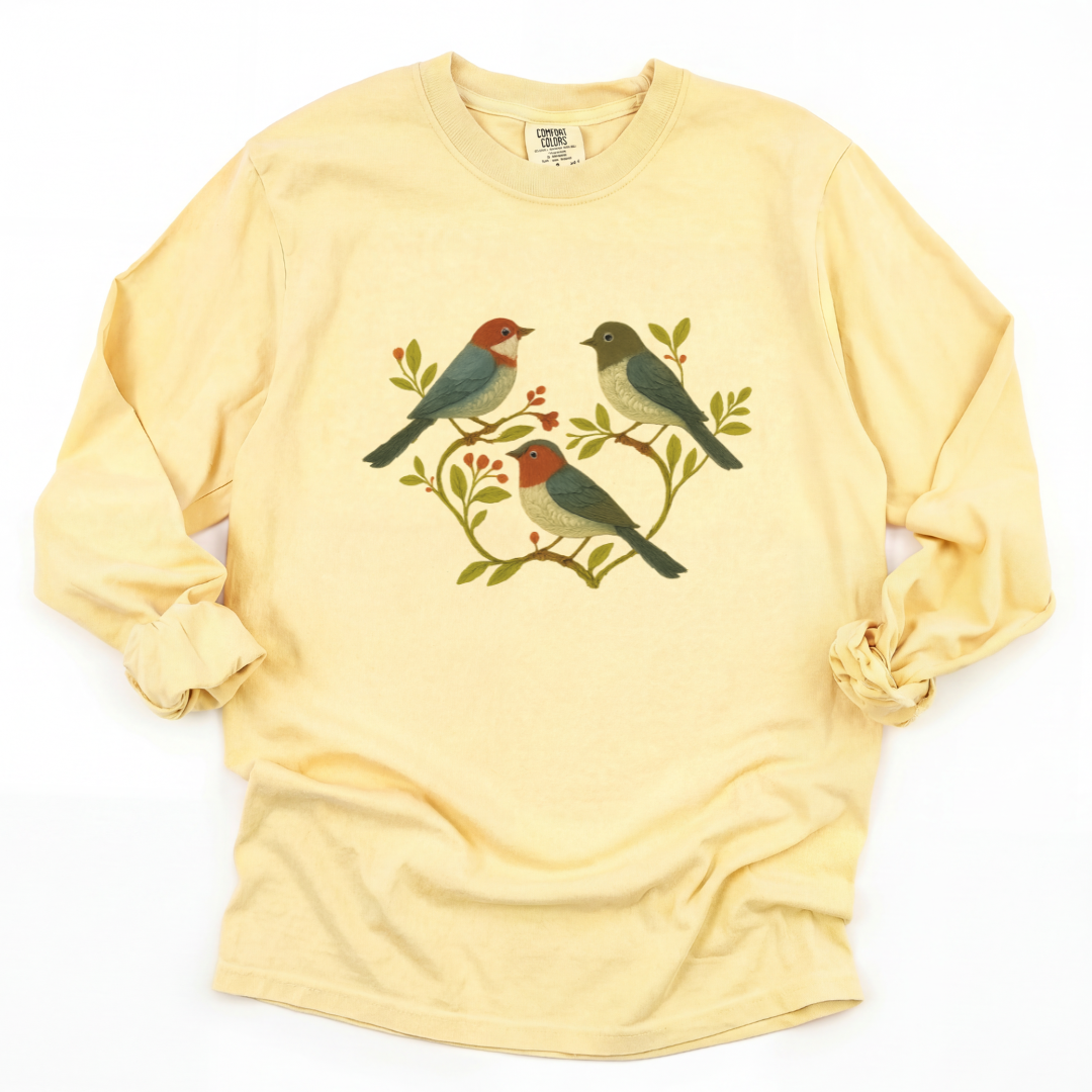 Garden Chorus - Comfort Colors Premium Long Sleeve T Shirt