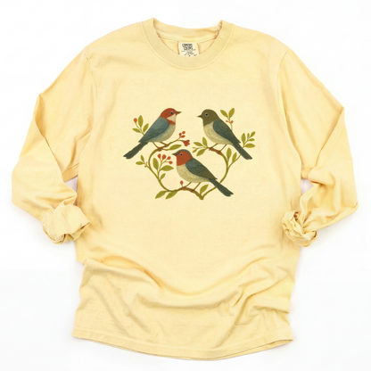 Garden Chorus - Comfort Colors Premium Long Sleeve T Shirt