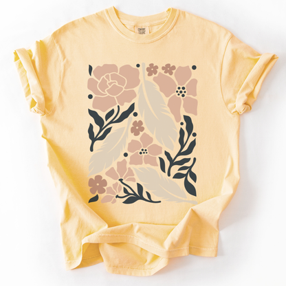 Feathers -  Comfort Colors Relaxed Fit Premium T Shirt