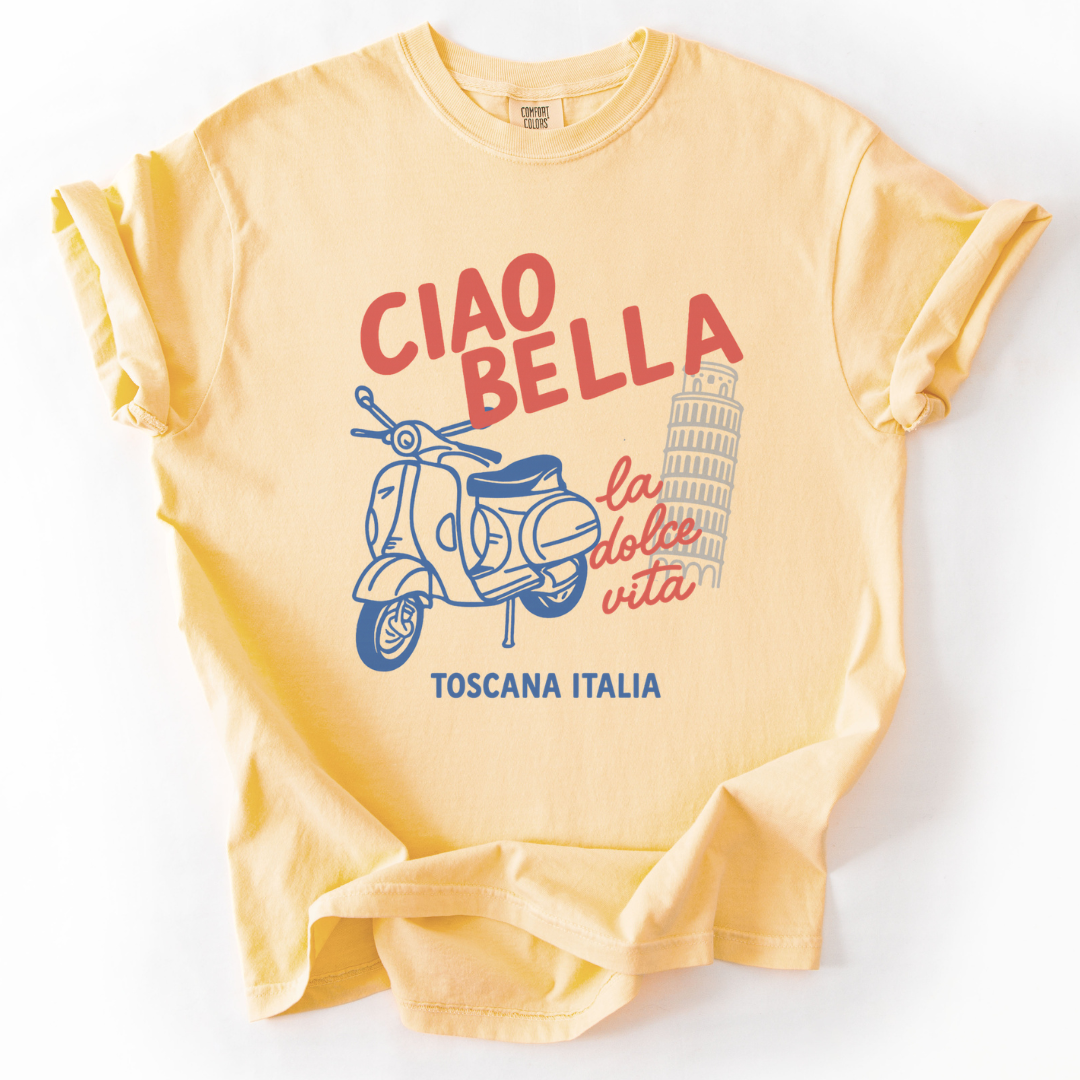 Ciao Bella -  Comfort Colors Relaxed Fit Premium T Shirt