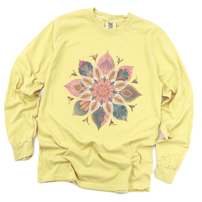 Serenity - Comfort Colors Premium Long Sleeve T Shirt