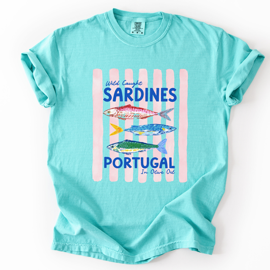 Sardines Portugal -  Comfort Colors Relaxed Fit Premium T Shirt