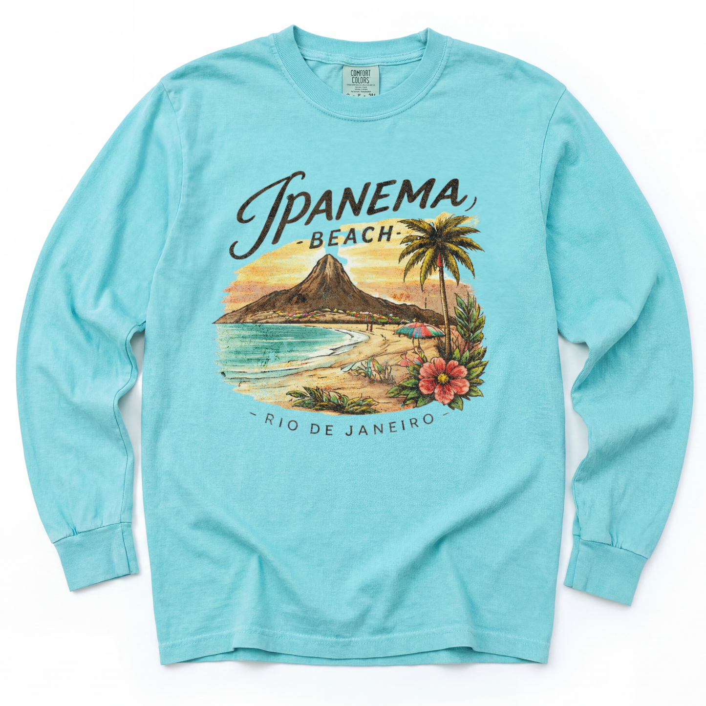 Ipanema - Comfort Colors Long Sleeve Premium T Shirt