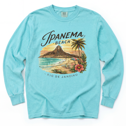 Ipanema - Comfort Colors Long Sleeve Premium T Shirt