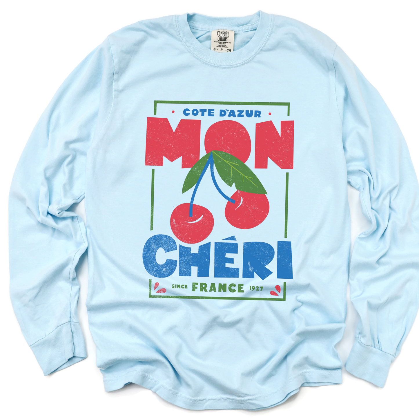 Mon Cheri - Comfort Colors Premium Long Sleeve T Shirt