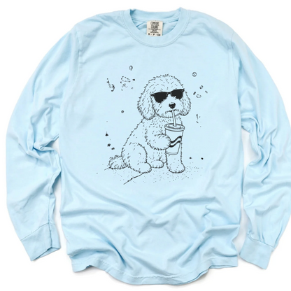 Soda Dog - Comfort Colors Long Sleeve Premium T Shirt