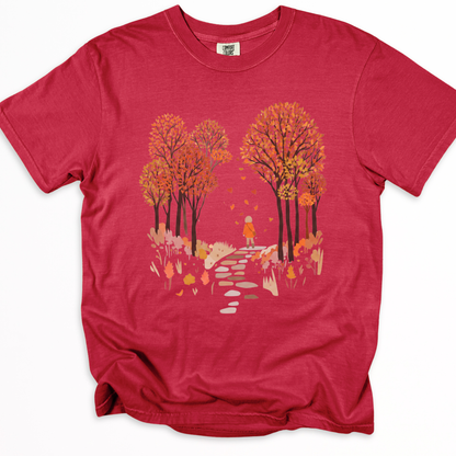 Autumn Walks -  Comfort Colors Relaxed Fit Premium T Shirt