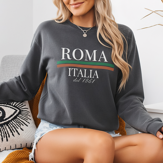 Roma Italia - Comfort Colors Premium Long Sleeve T Shirt