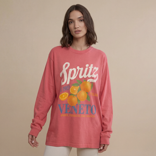 Spritz - Comfort Colors Premium Long Sleeve T Shirt