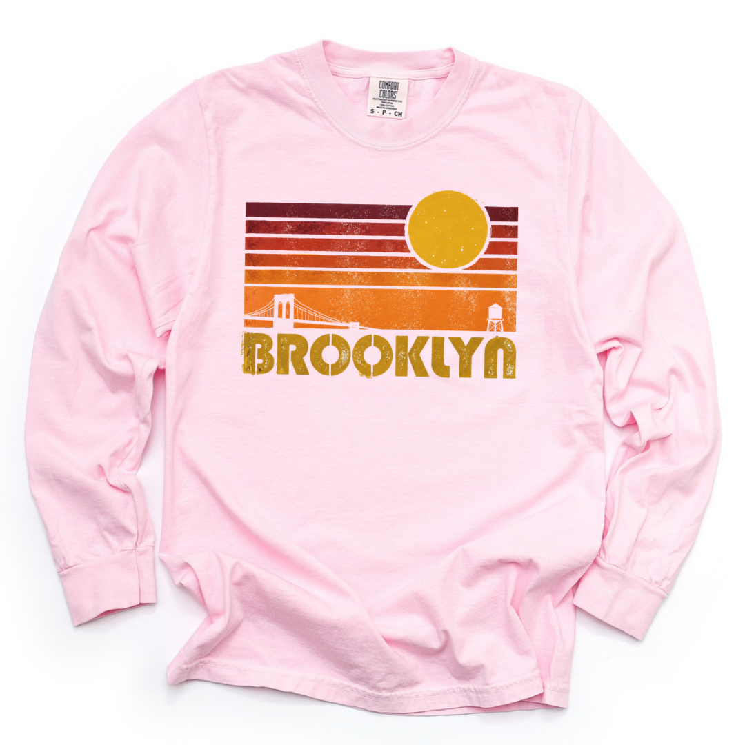 Brooklyn - Comfort Colors Long Sleeve Premium T Shirt