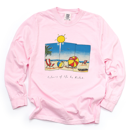 Colors of Life - Comfort Colors Long Sleeve Premium T Shirt