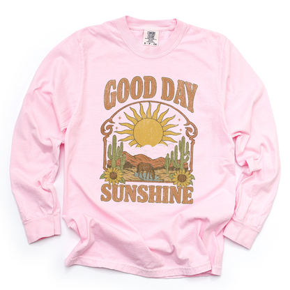 Good Day Sunshine - Comfort Colors Long Sleeve Premium T Shirt