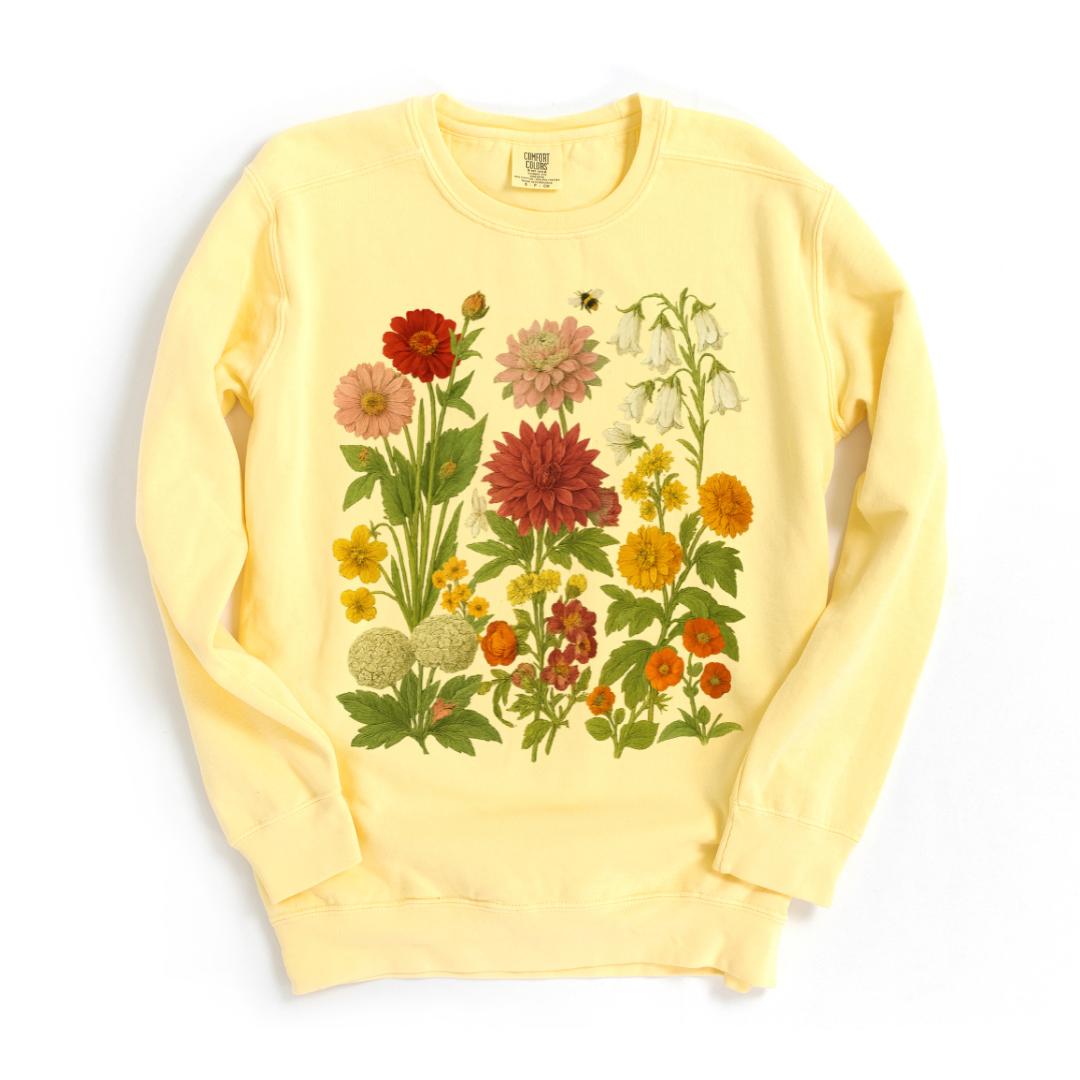 Secret Garden - Comfort Colors Premium Heavyweight Sweatshirt