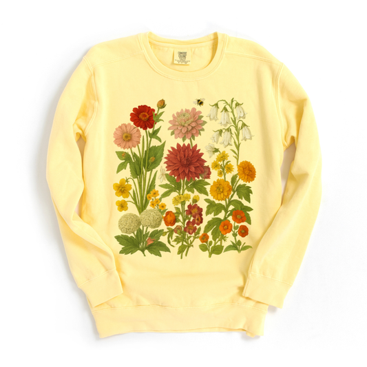 Secret Garden - Comfort Colors Premium Heavyweight Sweatshirt