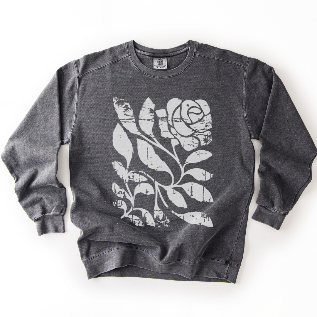 Twisted Rose - Comfort Colors Premium Heavyweight Sweatshirt