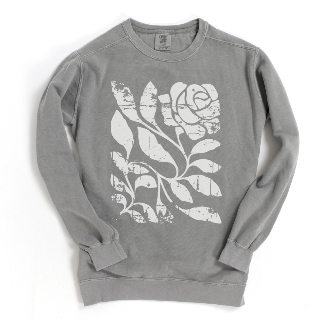 Twisted Rose - Comfort Colors Premium Heavyweight Sweatshirt