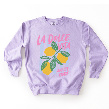 La Dolce Vita - Comfort Colors Premium Heavyweight Sweatshirt